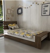 Resim Evbingo İdeal Yavrulu Karyola Tek Kişilik 90x190 Montessori Karyola U30-3 
