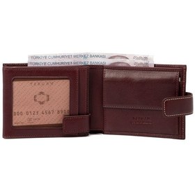 Resim Tergan Taba Unisex Deri Cüzdanı 01638A99 