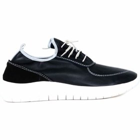 Resim Bueno Shoes Siyah Beyaz Deri Erkek Spor Ayakkabı 01mq10204 