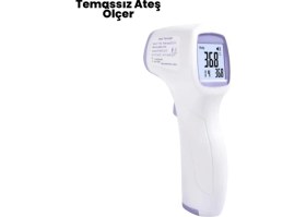 Resim Renas Store LCD Ekran Temassiz Ateş Ölçer 