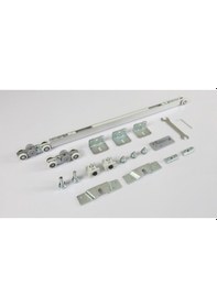 Resim Albatur Çift Yöne Yavaşlatıcılı Sürme Kapı Sistemi M20 9010 60 Kg 