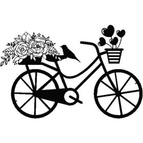 Resim Bisiklet Tip 8 20X14 cm 