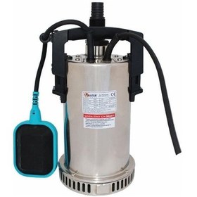 Resim Water Sound Qsb-2jh-550 Paslanmaz Gövdeli Drenaj Dalgıç Pompa, Şamandıralı 8 Mss 9 M³/h 