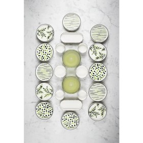 Resim UltraMint Renkli ve Şık, 6'lı Kahvaltı Takımı Seti, Modern Sunumlar Için Ideal 