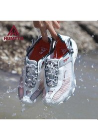 Resim Humtto 2605 Su Tahliyeli Yazlık Trekking Kadın Ayakkabı Beyaz 