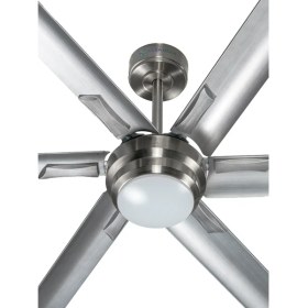 Resim Alsanfan Antalya Mini Gri Aydınlatmalı Uzaktan Kumandalı 200cm Tavan Vantilatörü 