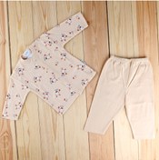 Resim Sebi Bebe Bebe Bebek Pijama Takımı Tavşanlı Pamuklu 