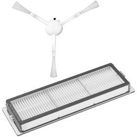 Resim icanPARES Xiaomi Uyumlu Mijia Mop 1c 2c 1t Mi 2pro+ Dreame F9 Robot Süpürge Hepa Filtre Ve Yan Fırça 