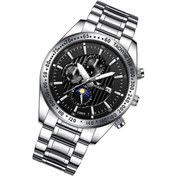 Resim Yingfu Fngeen 5800 Erkek Üç Göz, Altı Pim İzle, Öğrenci Kuvars, Beyaz Çelik Siyah, Renkli Takım Çok Renkli 