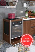 Resim Kenzlife Ankastre Modülü Kabini Vanadyum3 85*60*56 Cvz Fırın Ocak Dolabı Kapaklı 
