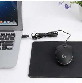 Resim Logitech G304 G102 Kablolu Fare Mekanik Düğme Oyun Fareleri Bilgisayar Faresi G102 Purple M221 