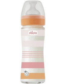 Resim Chicco Bottle Wb Glass Orange Grl 240 Slow Sıl 00028721110000 