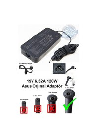 Resim Asus Uyumlu G74Sx Adaptör 120W Şarj Cihazı 19V 6.3A 