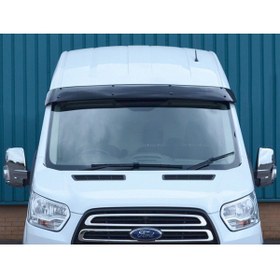 Resim Cappafe Ford Transit 2014 2015 2016 2017 2018 Ön Cam Güneşliği Siyah 