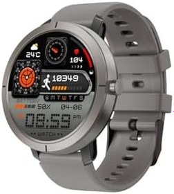 Resim Spovan Atlasphere Pro Dahili GPS AMOLED Ekran 5ATM Sesli Görüşme Akıllı Saat 