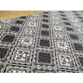 Resim Algelsineve Babil Desen 4m2 Halı Örtüsü Mürdüm 