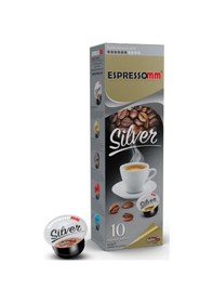 Resim Espressomm® Tchibo Cafissimo Makineleri İle Uyumlu Silver Kapsül Kahve 5 x 10'lu 