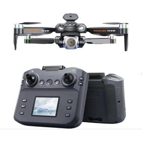 Resim S9 Drone 4k Kamera Wifi Fpv Katlanabilir Uzaktan Kumandalı Mini Quadcopter Akıllı Drone 