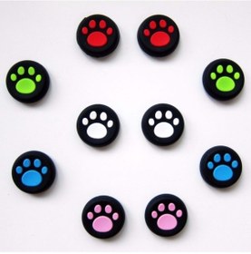 Resim Sony Ps4 Joystick Dualshock 4 Gamepad Analog Koruyucu Pati Kırmızı Ps4/xbox One Uyumlu 