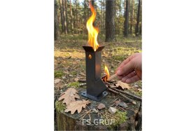 Resim FS GRUP | Mini Roket Soba - Masa Üstü Dekoratif Soba 