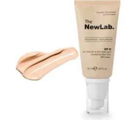 Resim The Newlab. Akne ve Leke Karşıtı Cilt Tonu Eşitleyici Spf 30 Bb Krem 50 ml 