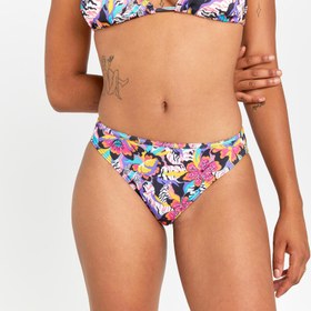 Resim Kadın Standart Kesim Bikini Altı - Pembe - Desenli - NINA 