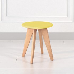 Resim Woody Children's Stool - Mint / 29x29x34 