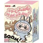 Resim Choice Labubu Canavarlar Kalp Atışı Makaron Emaye Yüz Kör Kutu Pvc Heykelcik Masa Üstü Süsü Kawaii... 