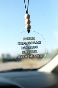 Resim Balkhoon Yanlış Yapıyorsam Doğrusu Hoşuma Gitmemiştir Dikiz Aynası Süsü Araba Süsü Hediyelik Eşya 