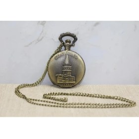 Resim MCM Group Galata Kulesi Tasarımı Köstekli Saat ALK4383 - Lisinya 