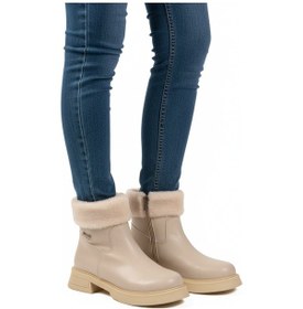 Resim Pierre Cardin Krem İçi Polarlı Kadın Topuklu Bot Çok Renkli 