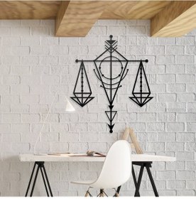 Resim Adalet Terazisi Metal Ev Ofis Duvar Süs Hediye Tablo 