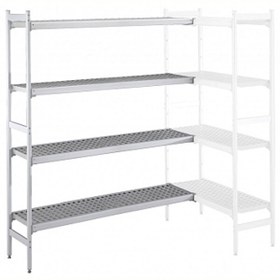 Resim Electrolux Professional Köşe Tip Etejer 373x2376 MM H=1700 MM ACS2372 