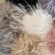Resim Yumuşak ve nazik saç lastiği, şık ve şık peluş saç halka aksesuarı, alternatif renk saç ipi dekorasyonu 