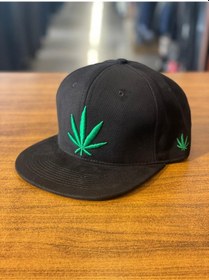 Resim Hamze Marivana Siyah Kanvas Hiphop Snapback Rapper Basket Cap Şapka 