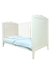 Resim Joyous Mom Kids Bürümcük Müslin Bebek Nevresim Takımı Organik Bebek Uyku Set Mavi 