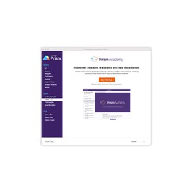 Resim Graphpad Prism Akademik Lisans - 1 Yıl Abonelik 