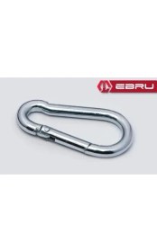 Resim Yaylı Karabina, Çengel, Kanca 8mm - 2 Adet 