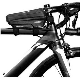 Resim Pazly Siyah-beyaz Wild Man-x2 Ön Far Çantası: 1l Kapasite, Pratik Kurulum, Çok Fonksiyonlu, Sert Kabuk, Yağmur Geçirmez, 21x10,5x10cm, Telefon Uygun Beyaz - Siyah 