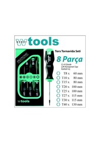 Resim Weber Tools Torx Torn Seti 8 Parça 