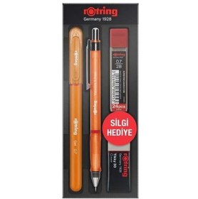 Resim Rotring Okul Seti Visuclick+Jel 0.7 MM Turuncu 