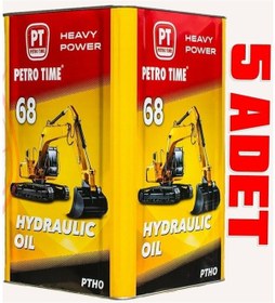 Resim Petro Time 68no Hidrolik Sistem Yağı 5 x 16 L 