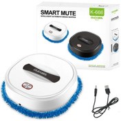 Resim Yenı Usb Süpürme Robotlu Süpürge Paspas 3 In 1 Akıllı Kablosuz Sürükleme Style4-white Beyaz 