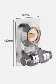 Resim Plodna House Duş Mafsalı Yapışkanlı Krom Renkli Lüx Yeni Model 