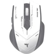 Resim Torima Tm-20 Beyaz-Gri Çift Modlu Kablosuz Oyuncu Mouse Fare 