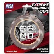 Resim Boss Tape Oto Montaj Bandı Extreme 12 mm x 4.6 m - Kırmızı 