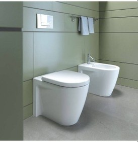 Resim Duravit - Starck 2 Tek Klozet Btw Klozet Yerden Klozet Kapak Dahil - 01623900a1- Diğer 