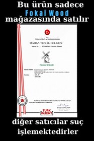 Resim Fokai Wood Solo - Açık Ahşap El Yapımı Elbise Dolabı 