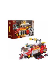 Resim Maxx Wheels Sesli Ve Işıklı Kurtarma Garaj Seti 50200 Fire Rescue 