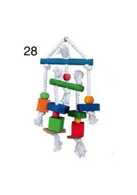 Resim Papağan Tünek Oyuncağı Kuş Tüneği 28 
